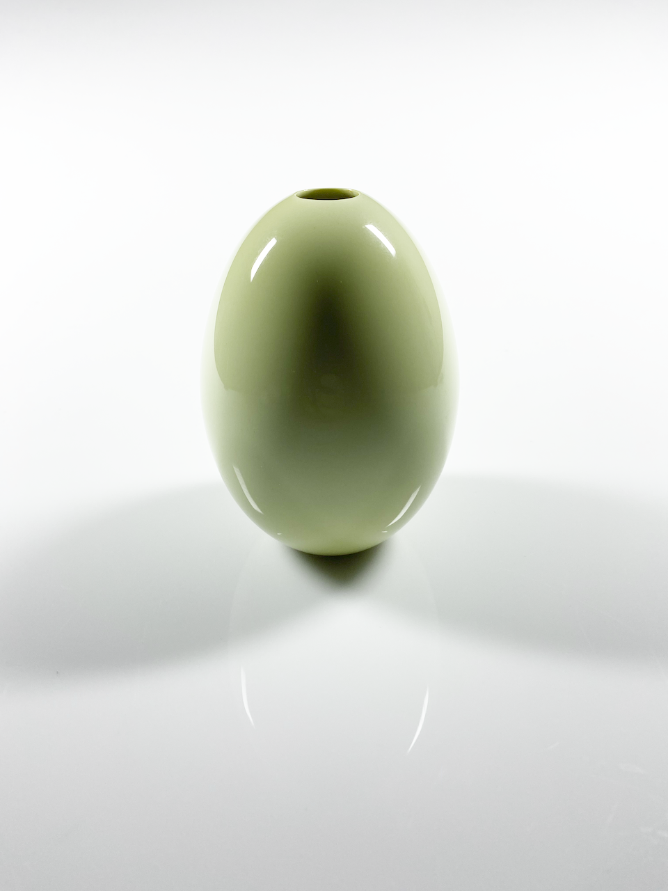 Ted Meuhling Celadon Egg Vase for Nymphenburg