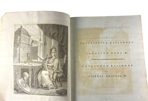 Tassie & Raspe 1791 / A Descriptive Catalogue of a General Collection of Ancient and Modern Engraved Gems Cameos as well as Intaglios