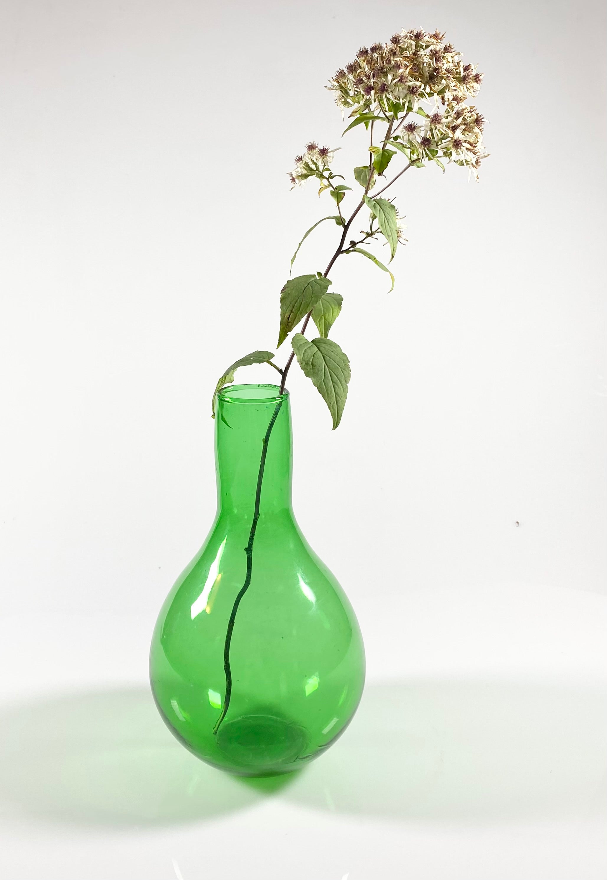 Emerald Glass Carafe