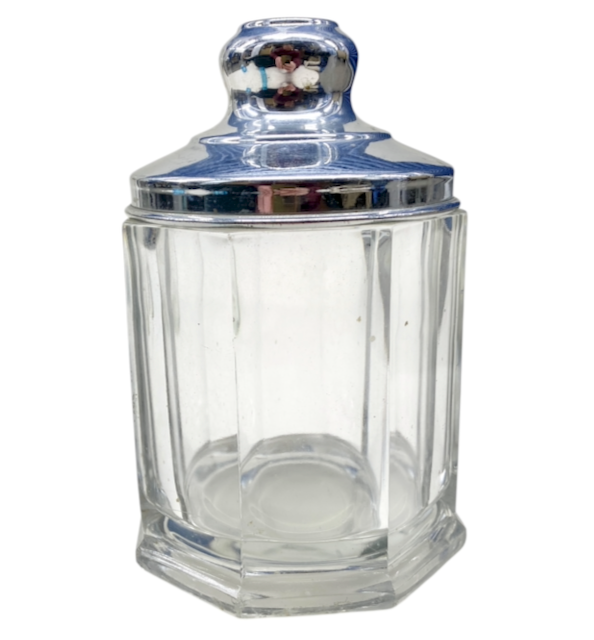 Octagonal Art Deco Candy Jar