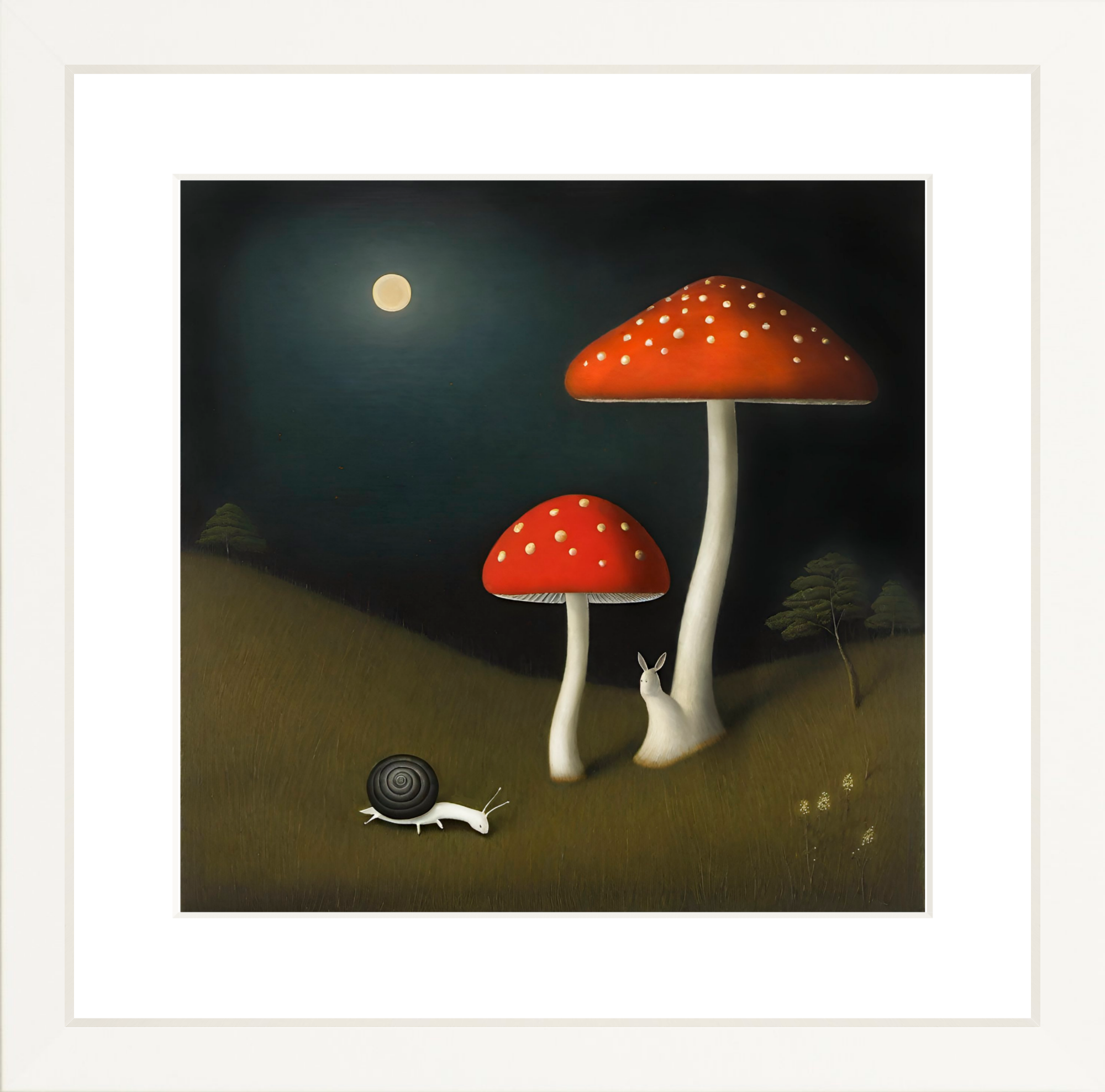 Tuxedo Park Print Shop Mushroom Moon