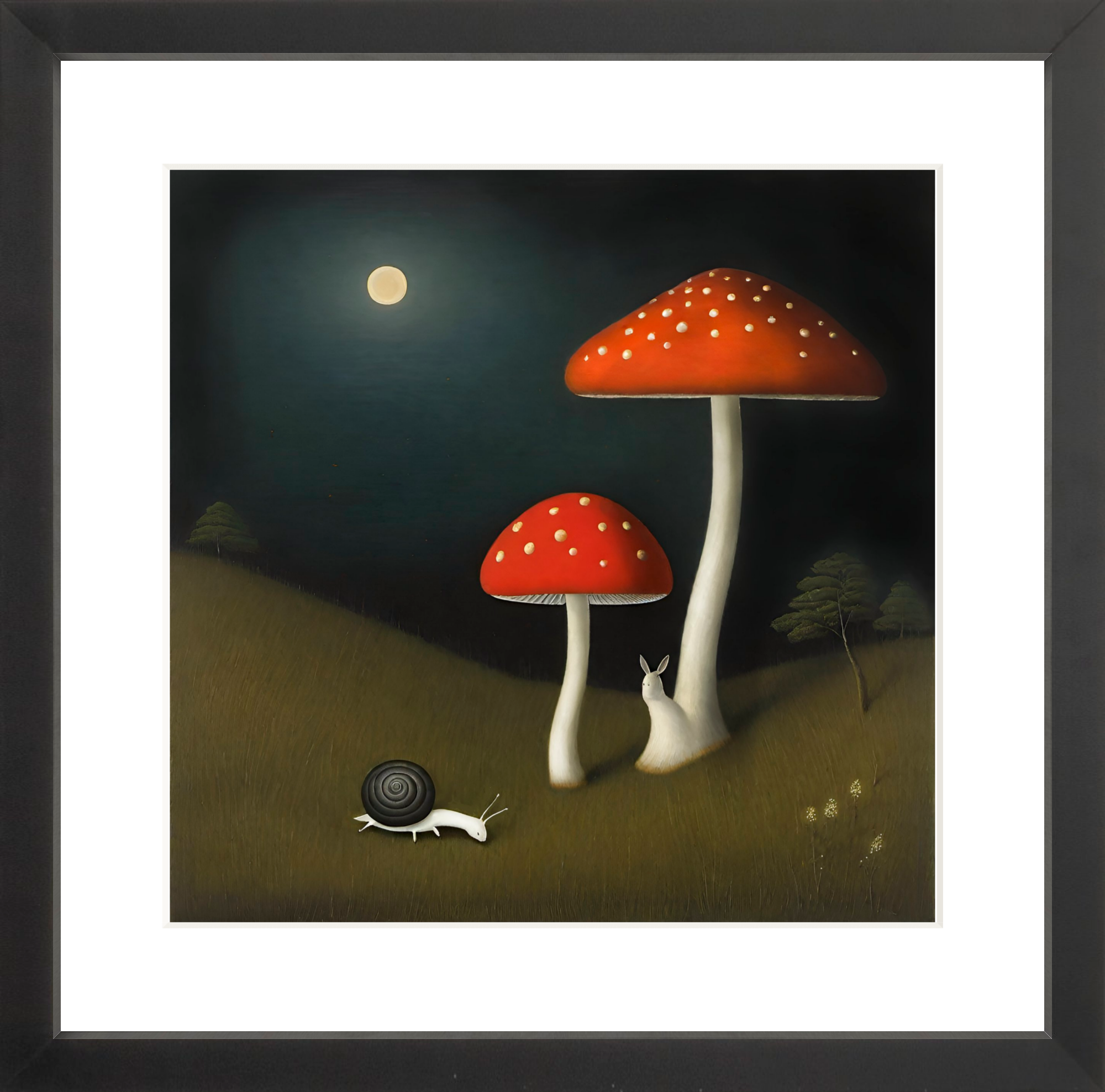 Tuxedo Park Print Shop Mushroom Moon