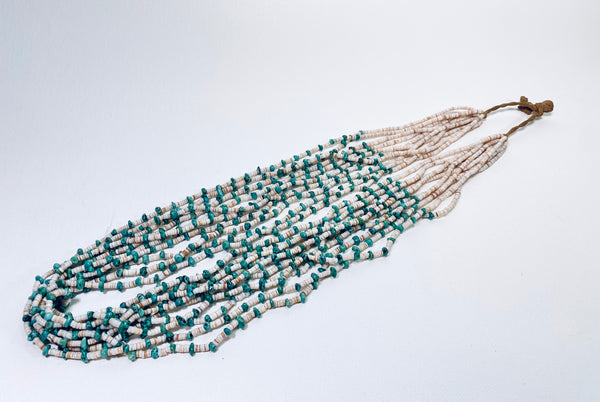 Top Strand of Turquoise Heishi Beads